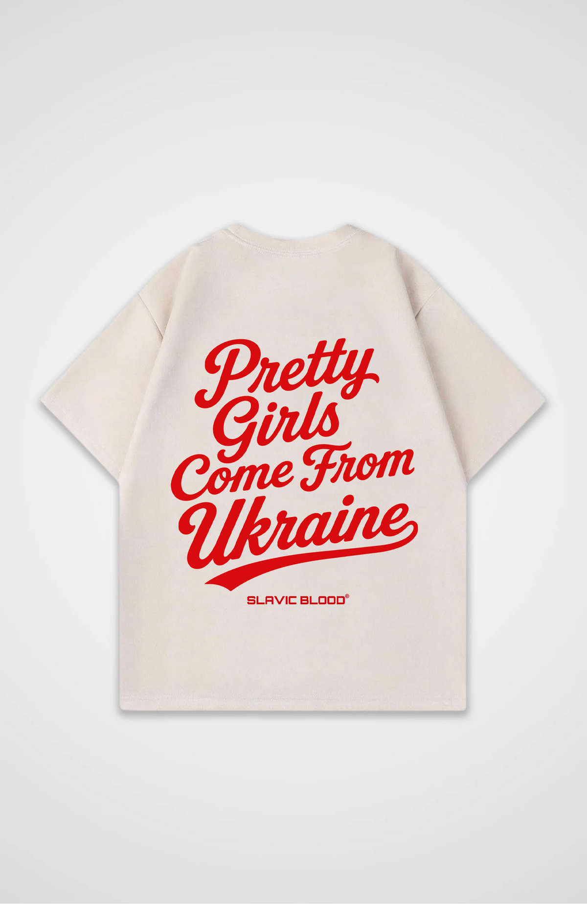 Pretty girls come from Ukraine Oversized shirt