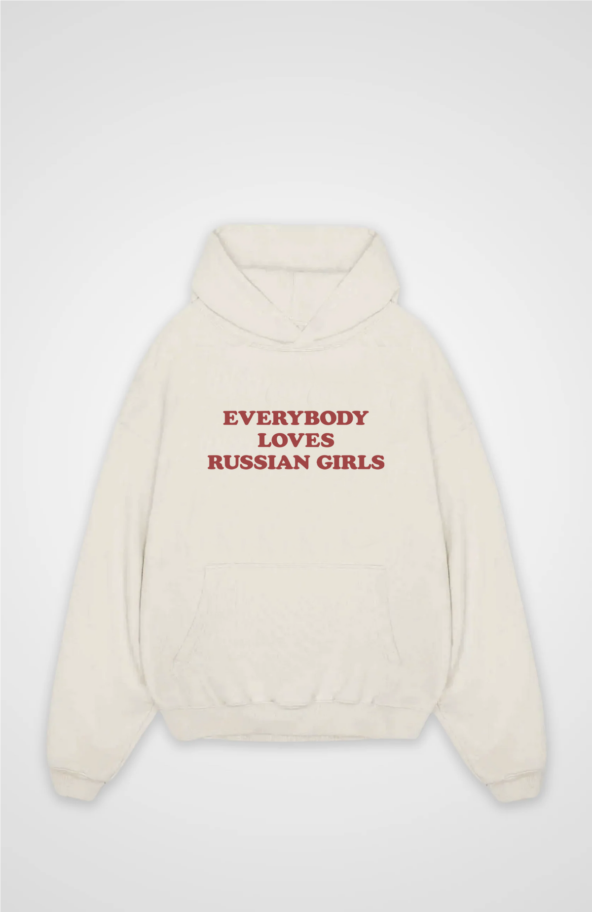 Everybody loves Russian girls Oversized hoodie