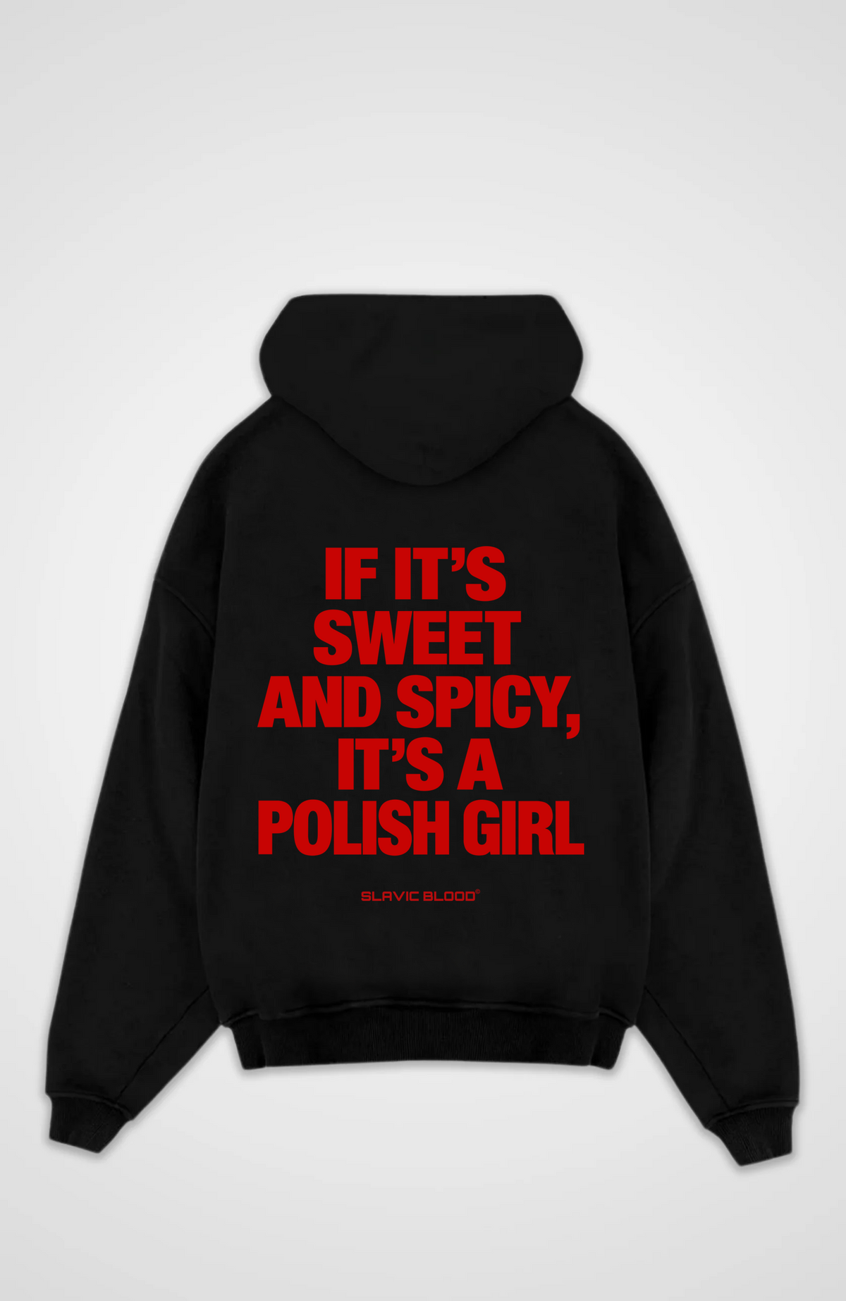 Sweet and Spicy Polish girl Oversized hoodie