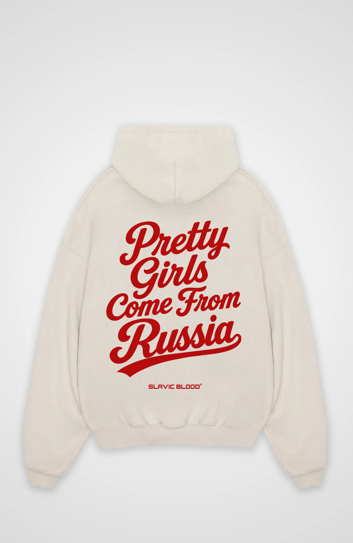 Pretty girls come from Russia Oversized hoodie
