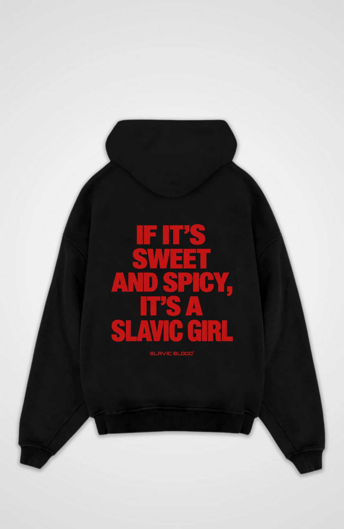 Not only am i perfect i am Slavic too Oversized hoodie