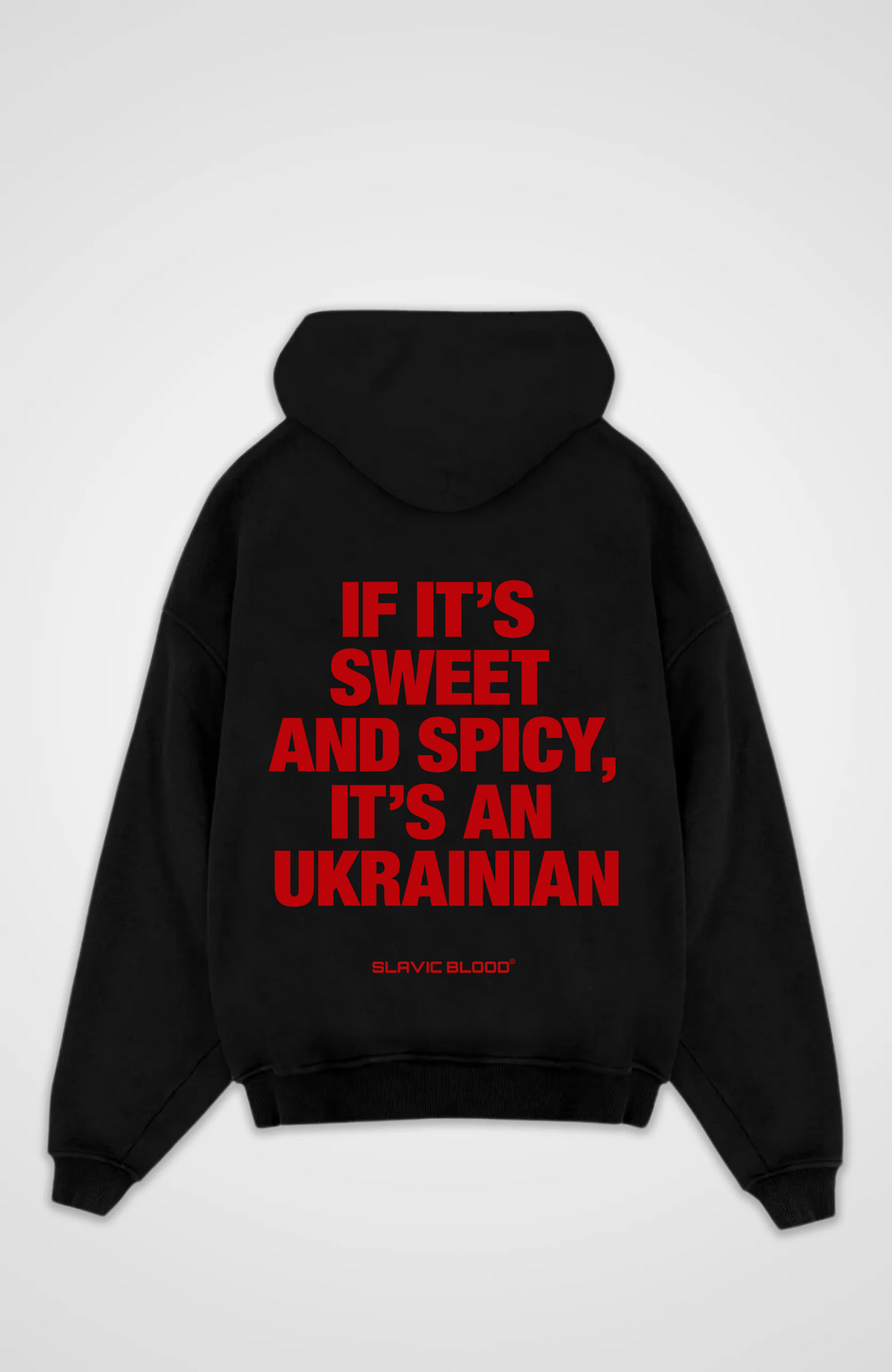 Sweet and Spicy it´s an Ukrainian Oversized hoodie