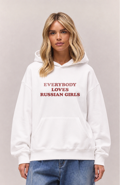 Everybody loves Russian girls Oversized hoodie