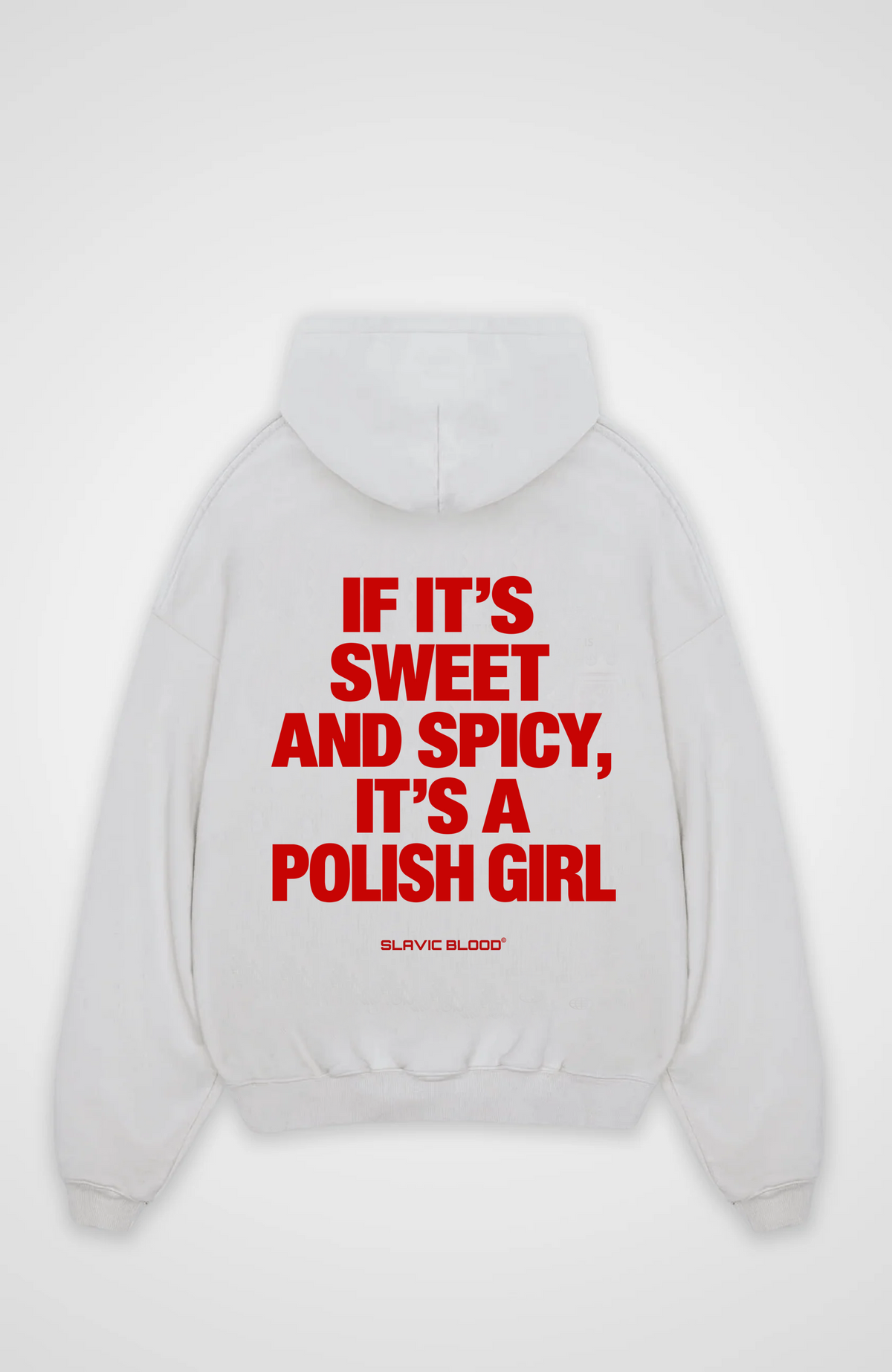 Sweet and Spicy Polish girl Oversized hoodie
