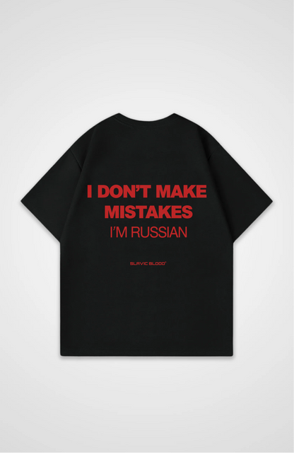 I don´t make mistakes i´m Russian Oversized Shirt