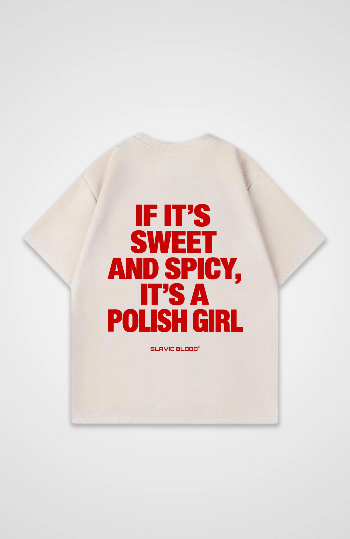 Sweet and Spicy Polish girl Oversized shirt