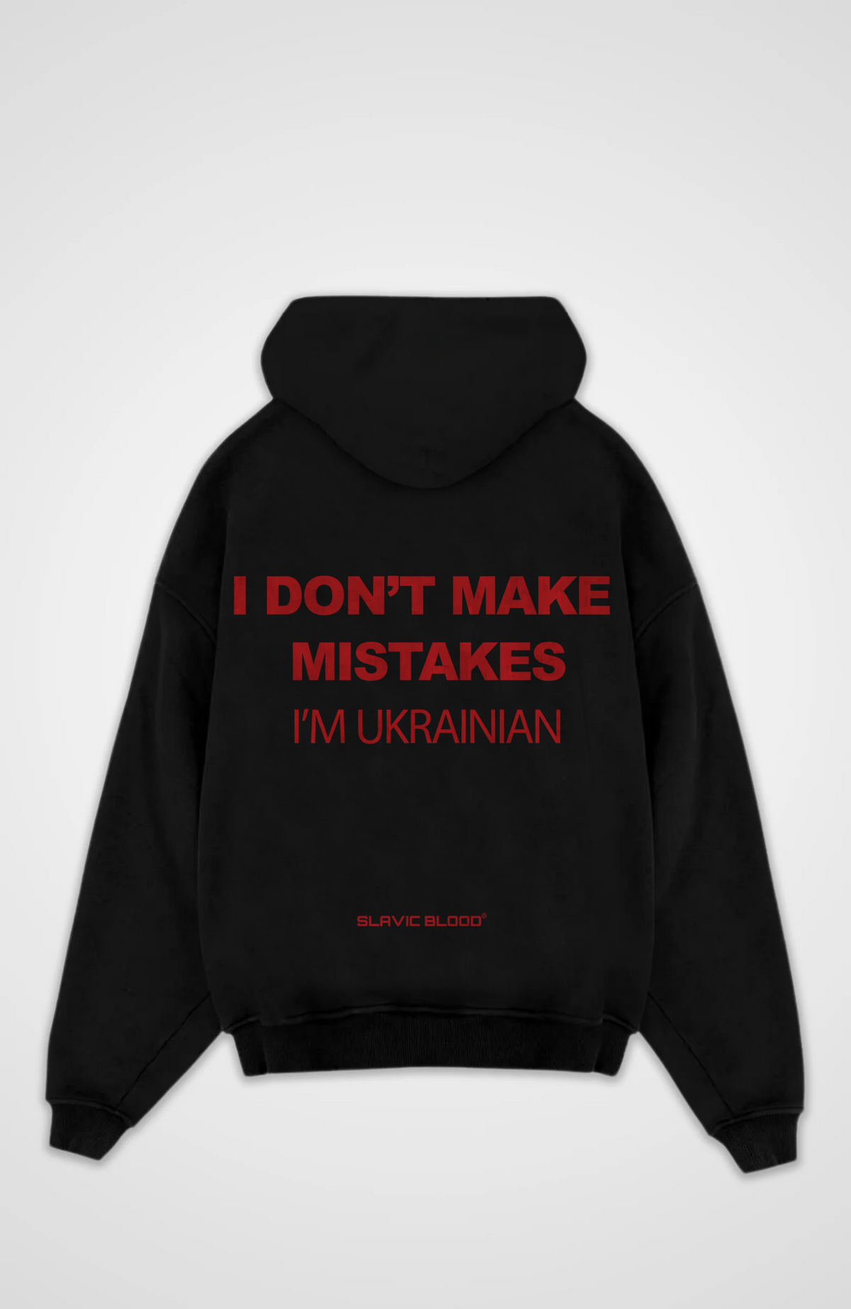 I don´t make mistakes i´m Ukrainian Oversized hoodie