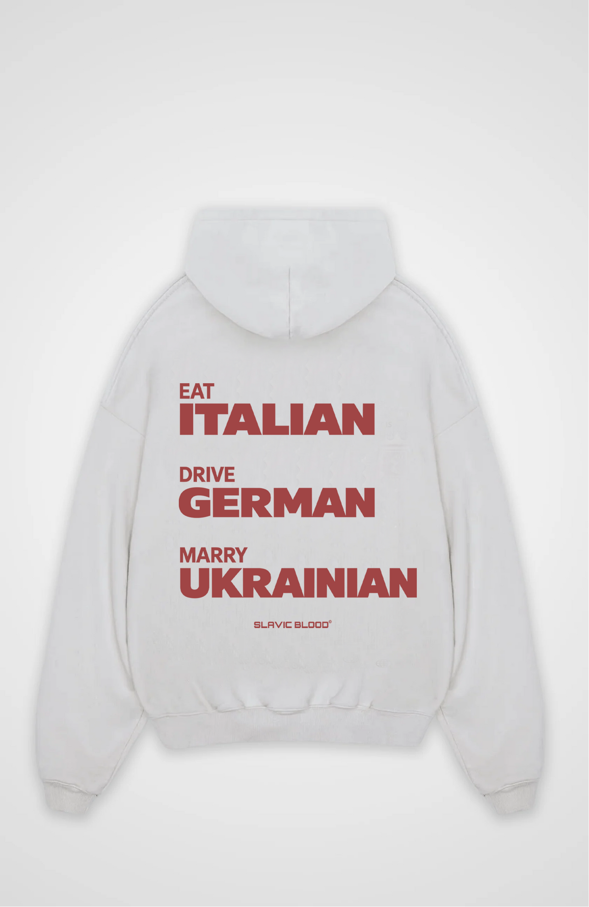 Eat Drive Marry Ukrainian Oversized hoodie