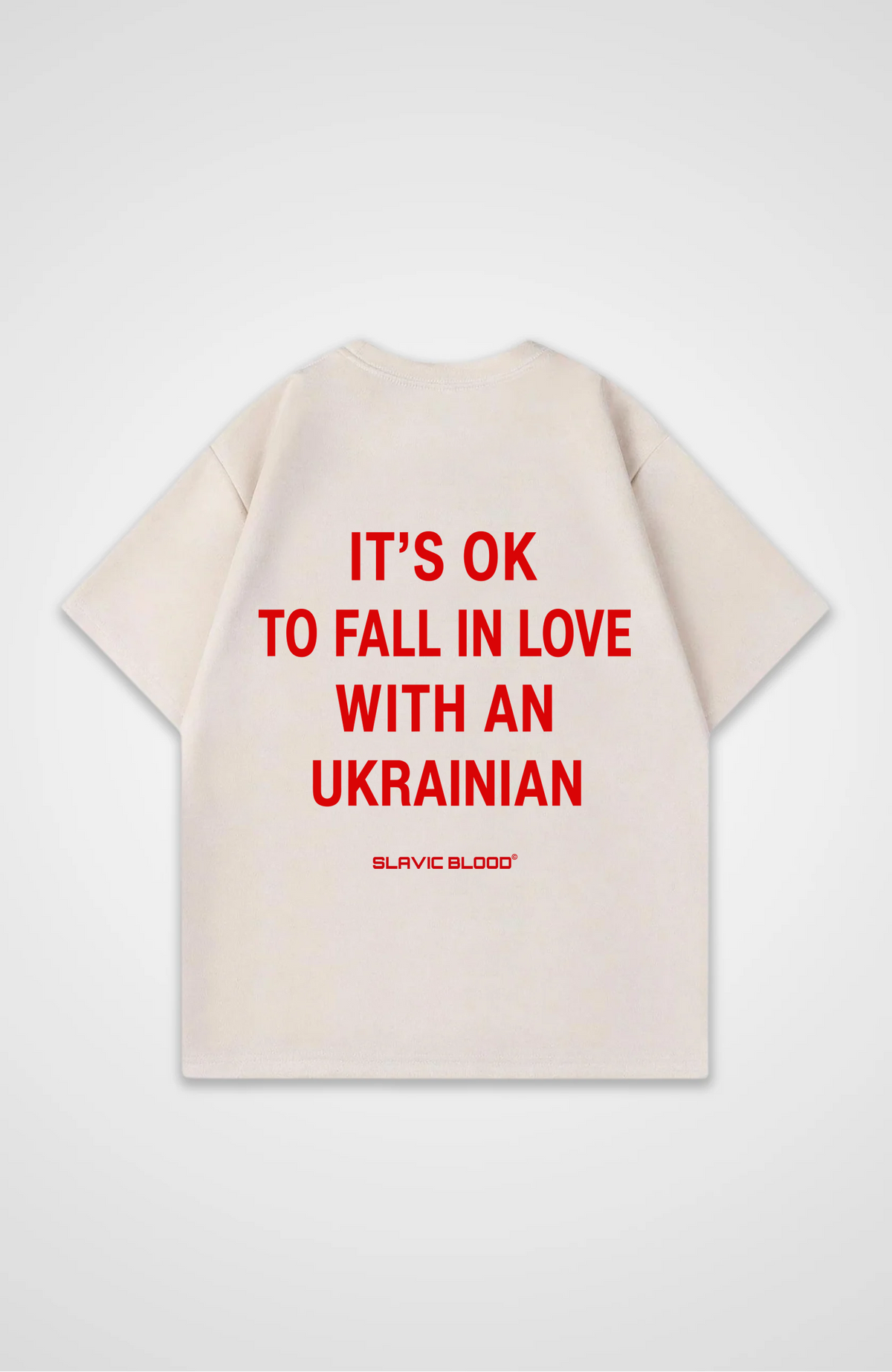 It´s ok to fall in love with an Ukrainian Oversized shirt