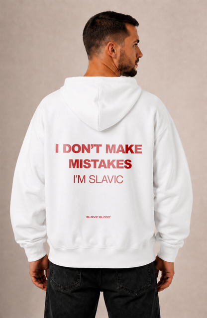 I don´t make mistakes i´m slavic Oversized hoodie