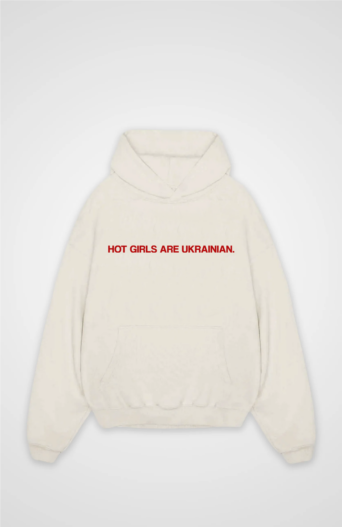 Hot girls are Ukrainian Oversized hoodie