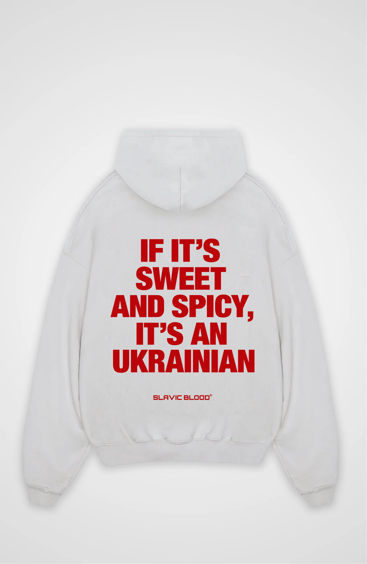 Sweet and Spicy it´s an Ukrainian Oversized hoodie
